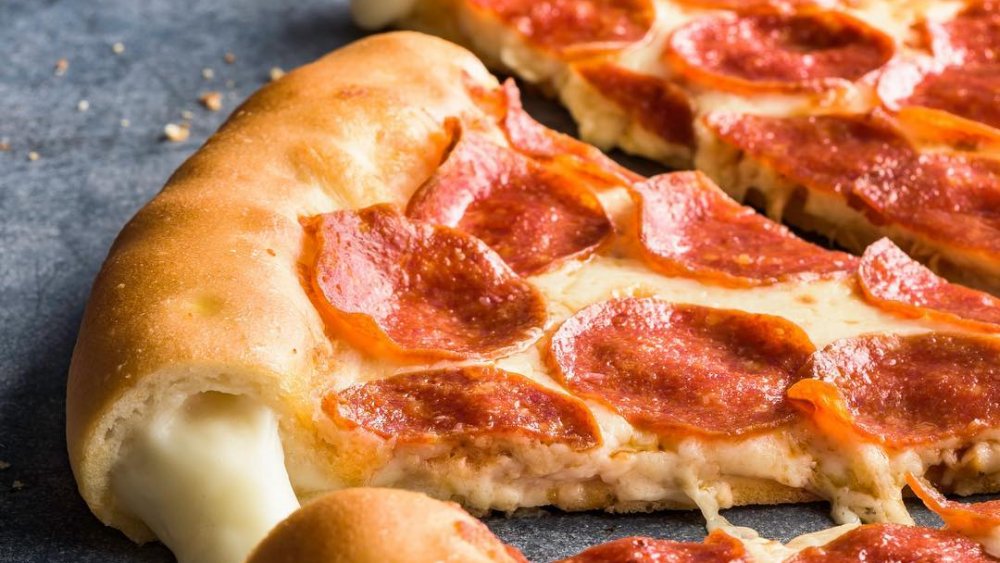 stuff crust pizza